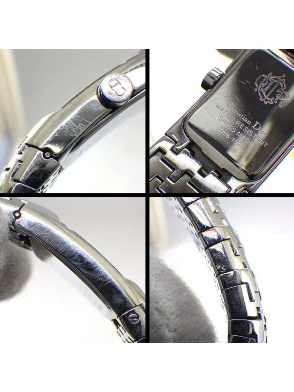 Dior Watch Diophilic Square Black Dial SS Quartz Analog - Picture 7 of 10